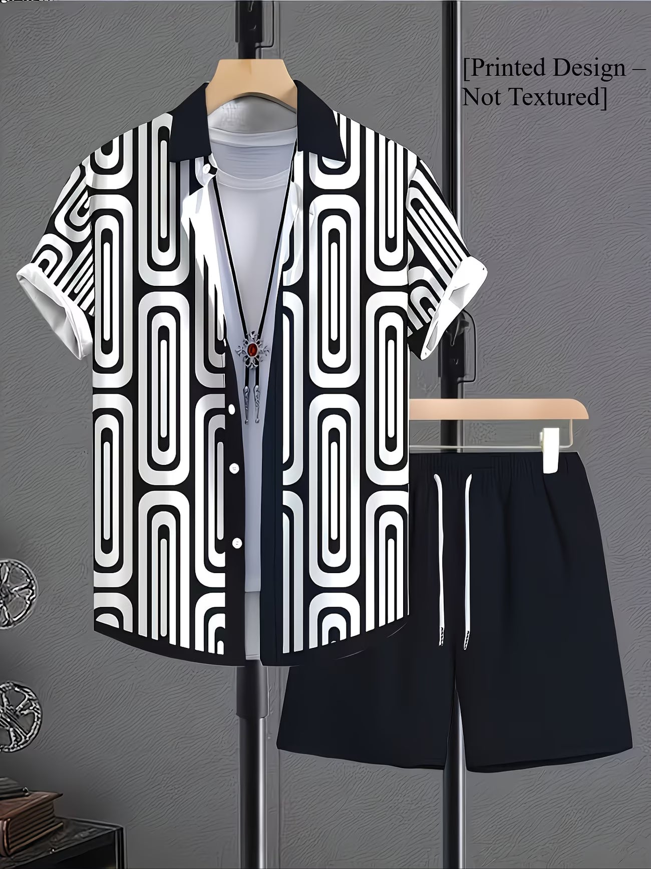 Men Summer Shirt and Short combo