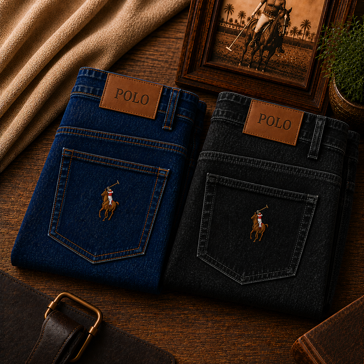 Pack of 2 Premium Denim Jeans