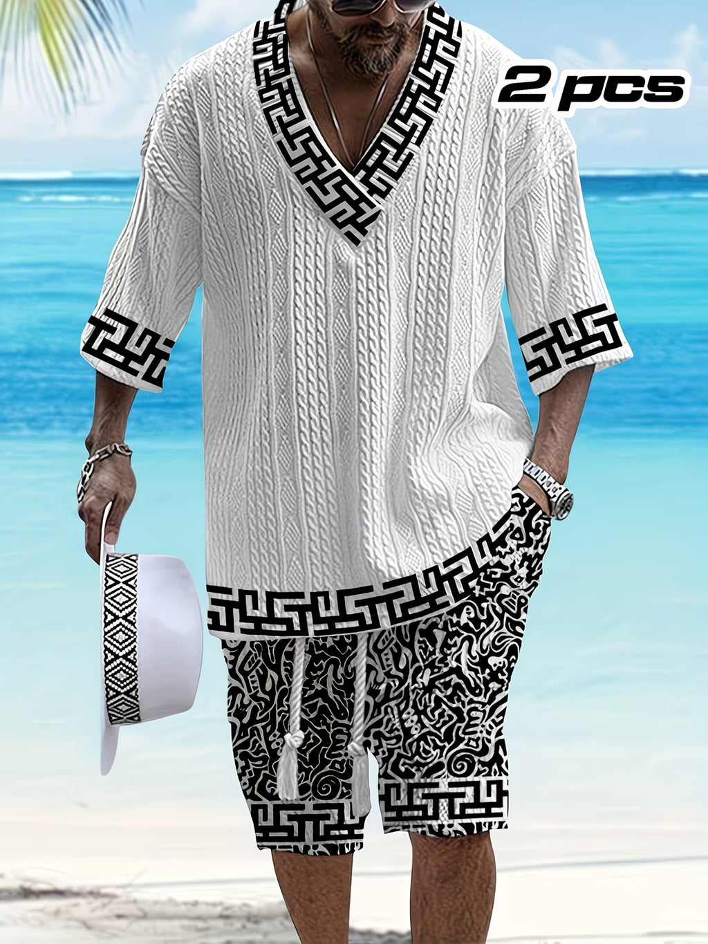 Men Summer Shirt and Short combo