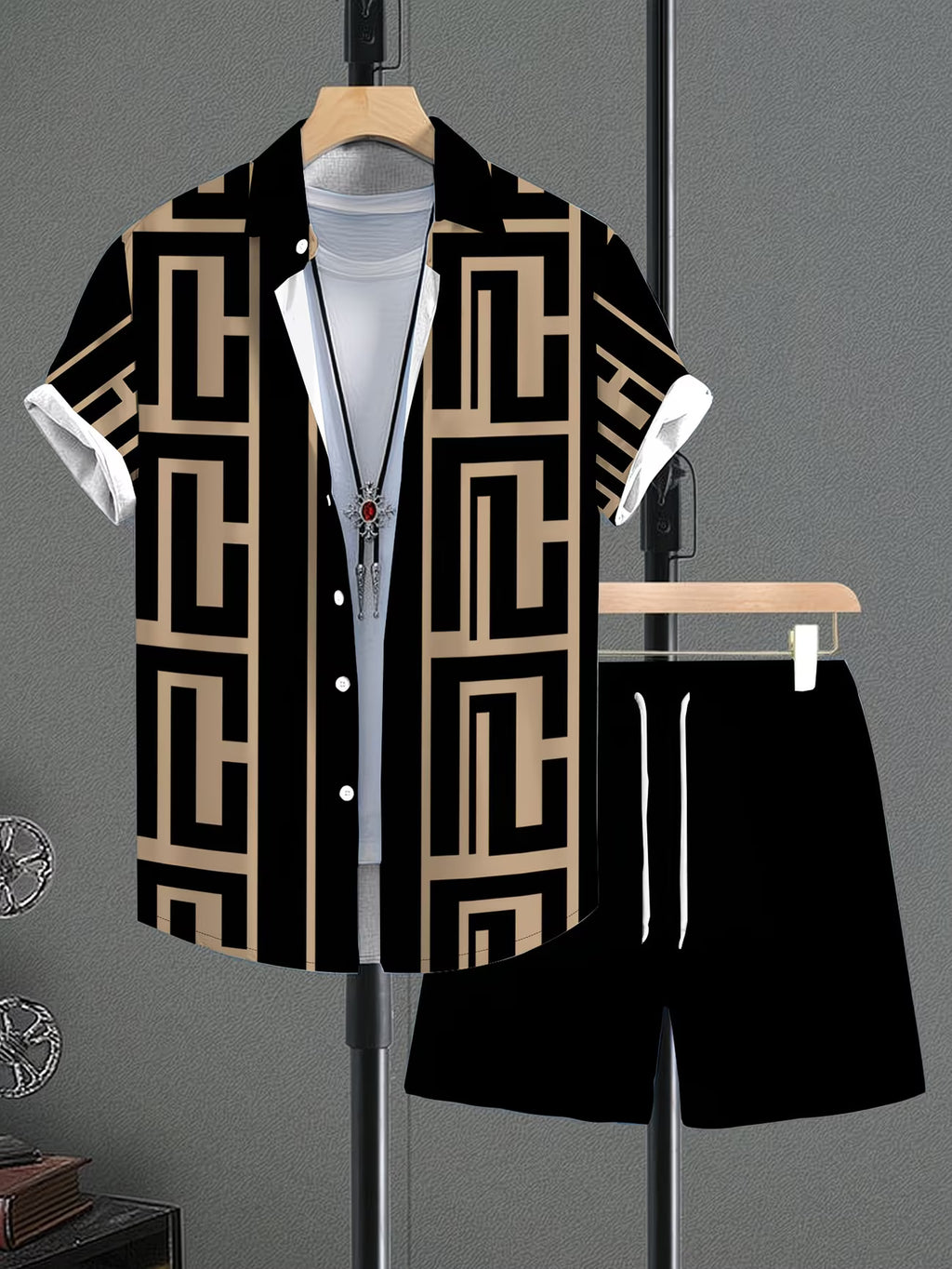 Men Summer Shirt and Short combo