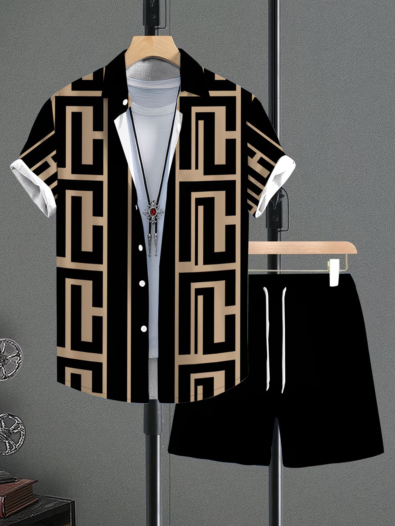 Men Summer Shirt and Short combo