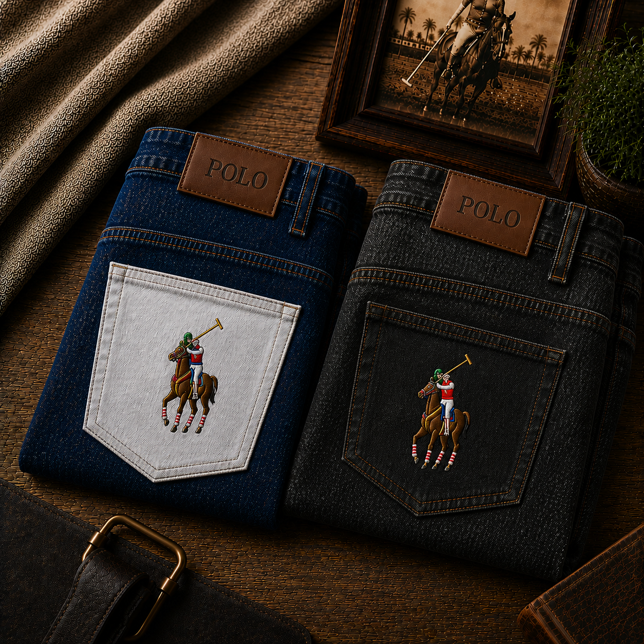 Pack of 2 Premium Denim Jeans