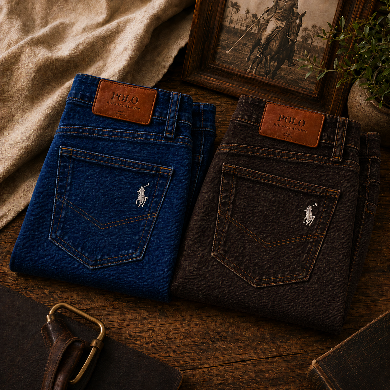 Pack of 2 Premium Denim Jeans