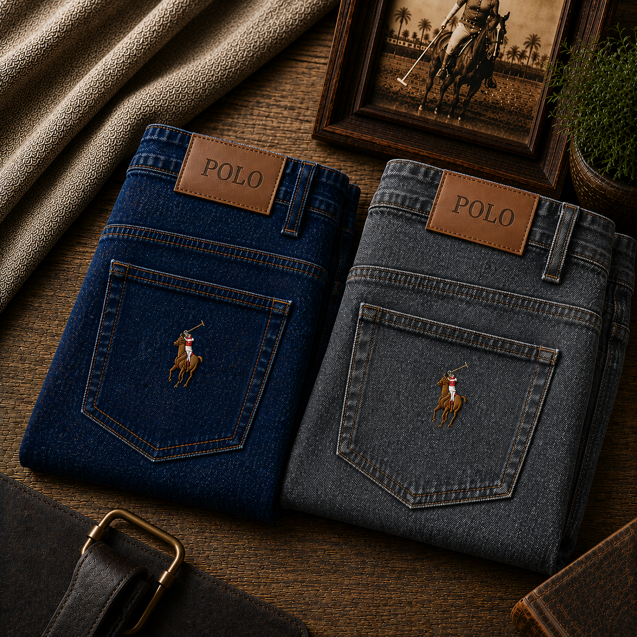 Pack of 2 Premium Denim Jeans