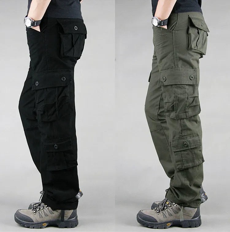 MEN CASUAL SUMMER CARGO PANTS ( PACK OF 2 )