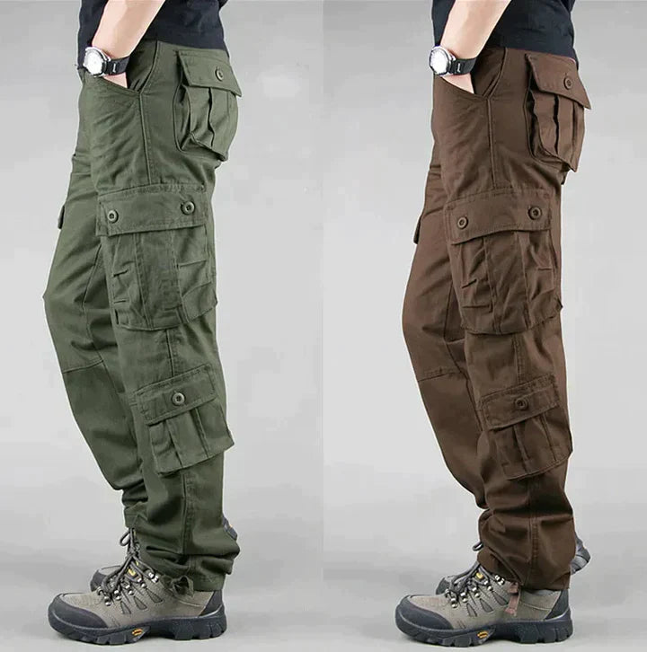 MEN CASUAL SUMMER CARGO PANTS ( PACK OF 2 )