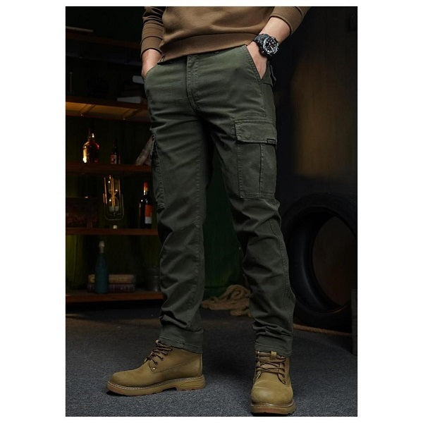🔥FLASH SALE DAY 70% OFF🔥Men Trendy Cargo Trousers Pants with Box Pockets [Pack of 2]