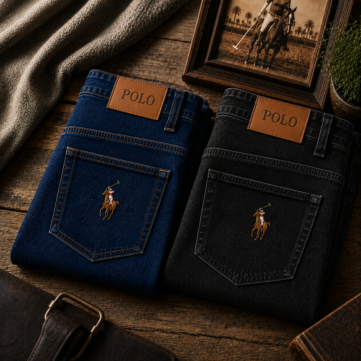 Pack of 2 Premium Denim Jeans
