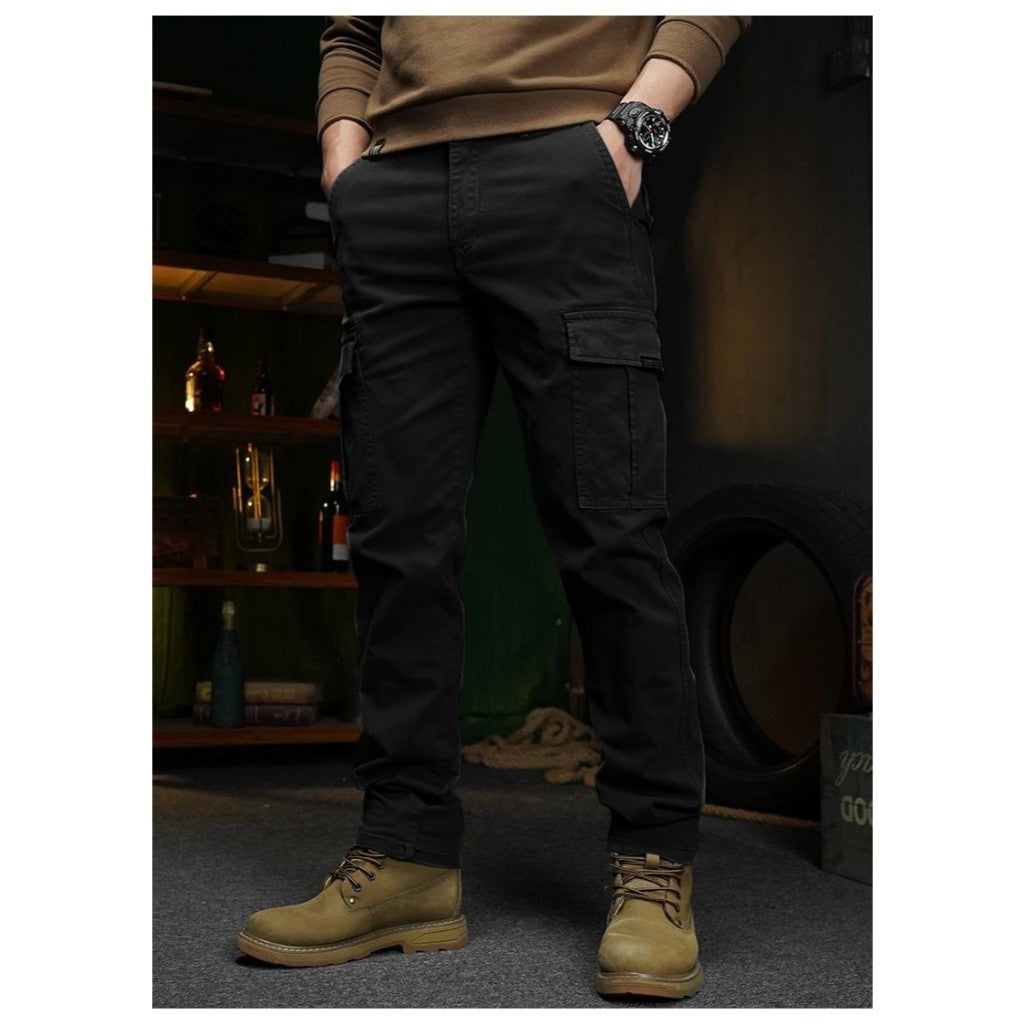 🔥FLASH SALE DAY 70% OFF🔥Men Trendy Cargo Trousers Pants with Box Pockets [Pack of 2]