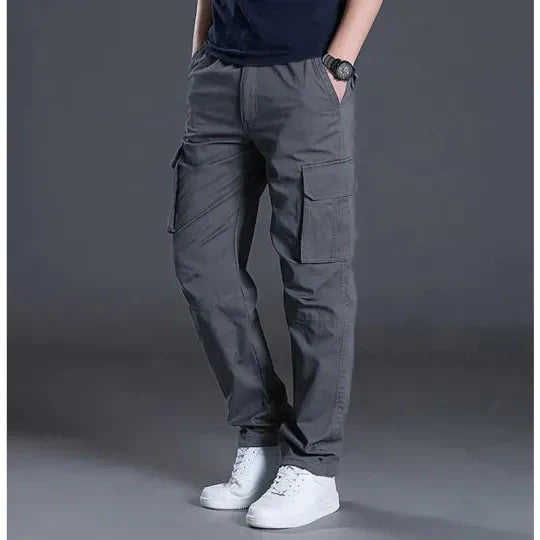 MEN CASUAL SUMMER CARGO PANTS ( PACK OF 2 )