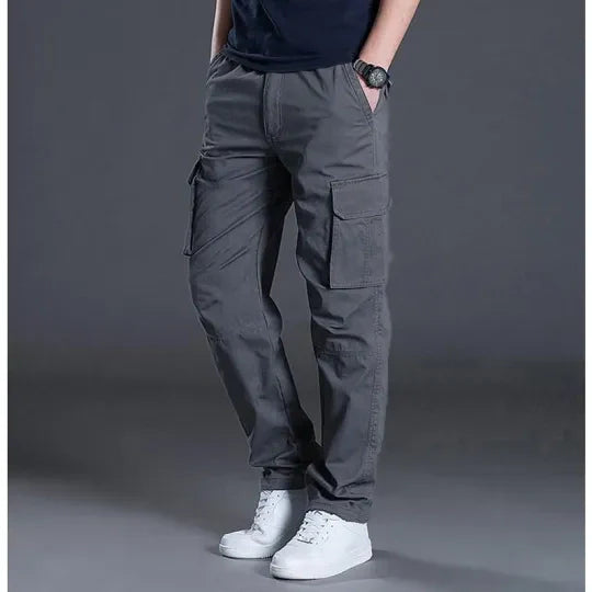 MEN CASUAL SUMMER CARGO PANTS ( PACK OF 2 )