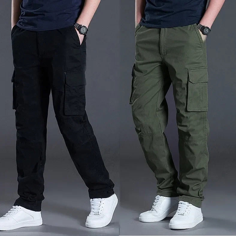 MEN CASUAL SUMMER CARGO PANTS ( PACK OF 2 )