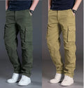 MEN CASUAL SUMMER CARGO PANTS ( PACK OF 2 )